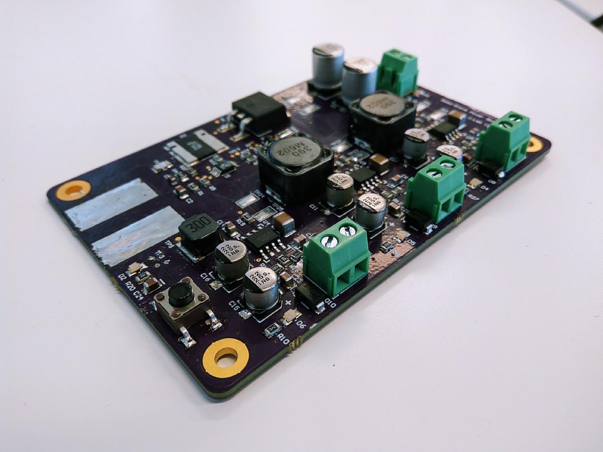 Battery Power Protection and Regulation PCB