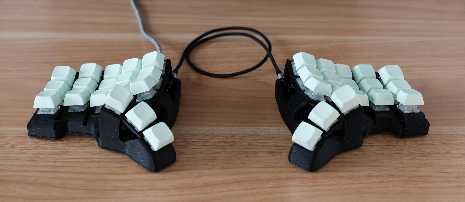 Handwiring a 36-Key Split, Sculpted Keyboard